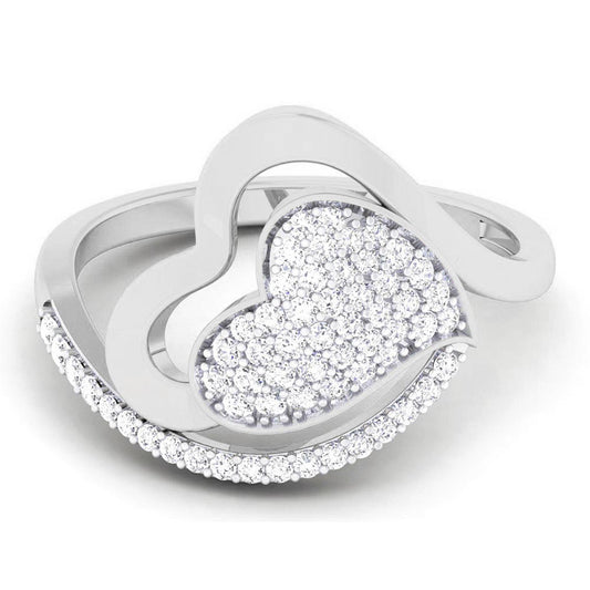 Heart of Eternity Ring
