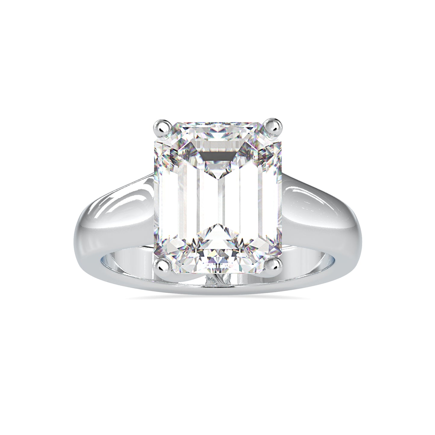 Regal Emerald Radiance Ring