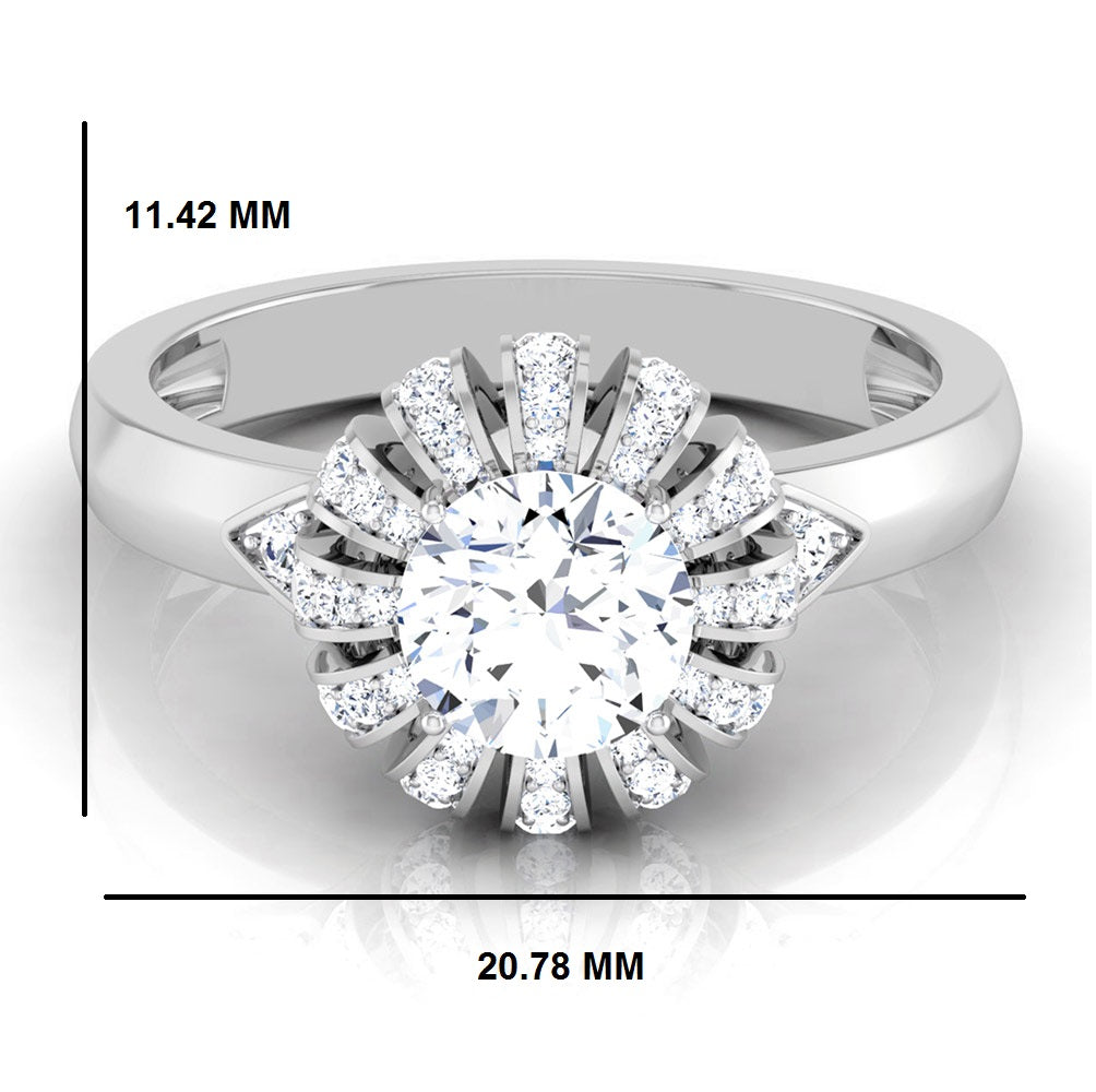 Stellar Blossom Ring