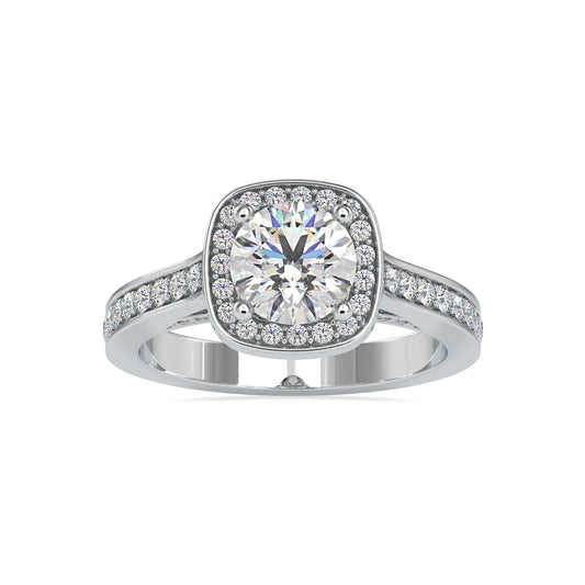 Radiant Halo Grace Ring