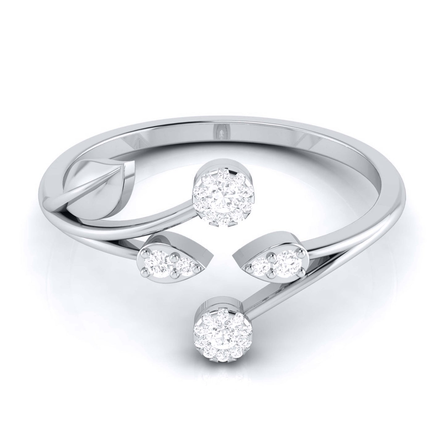 Blossoming Vine Ring
