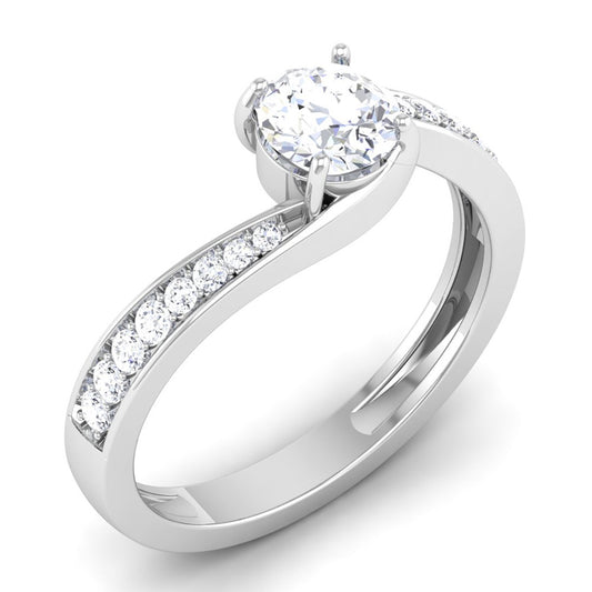 Twist of Brilliance Ring