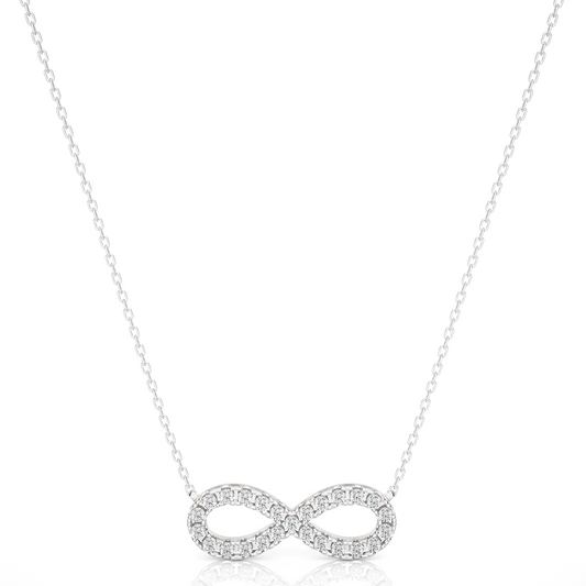 Eternal Infinity Diamond Necklace