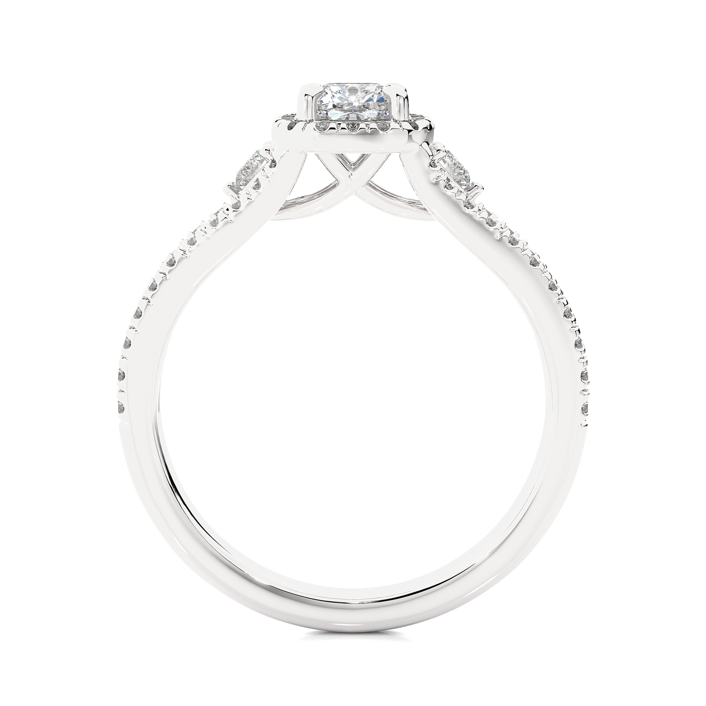 Trilogy Halo Splendor Ring