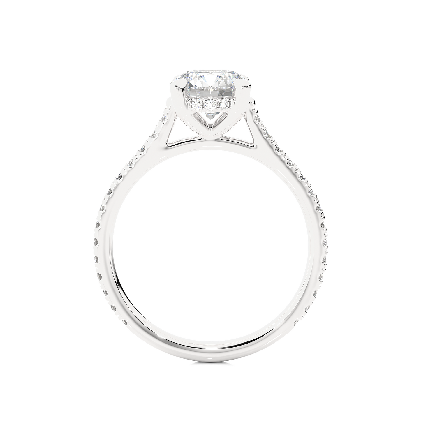 Elegant Diamond Solitaire Ring