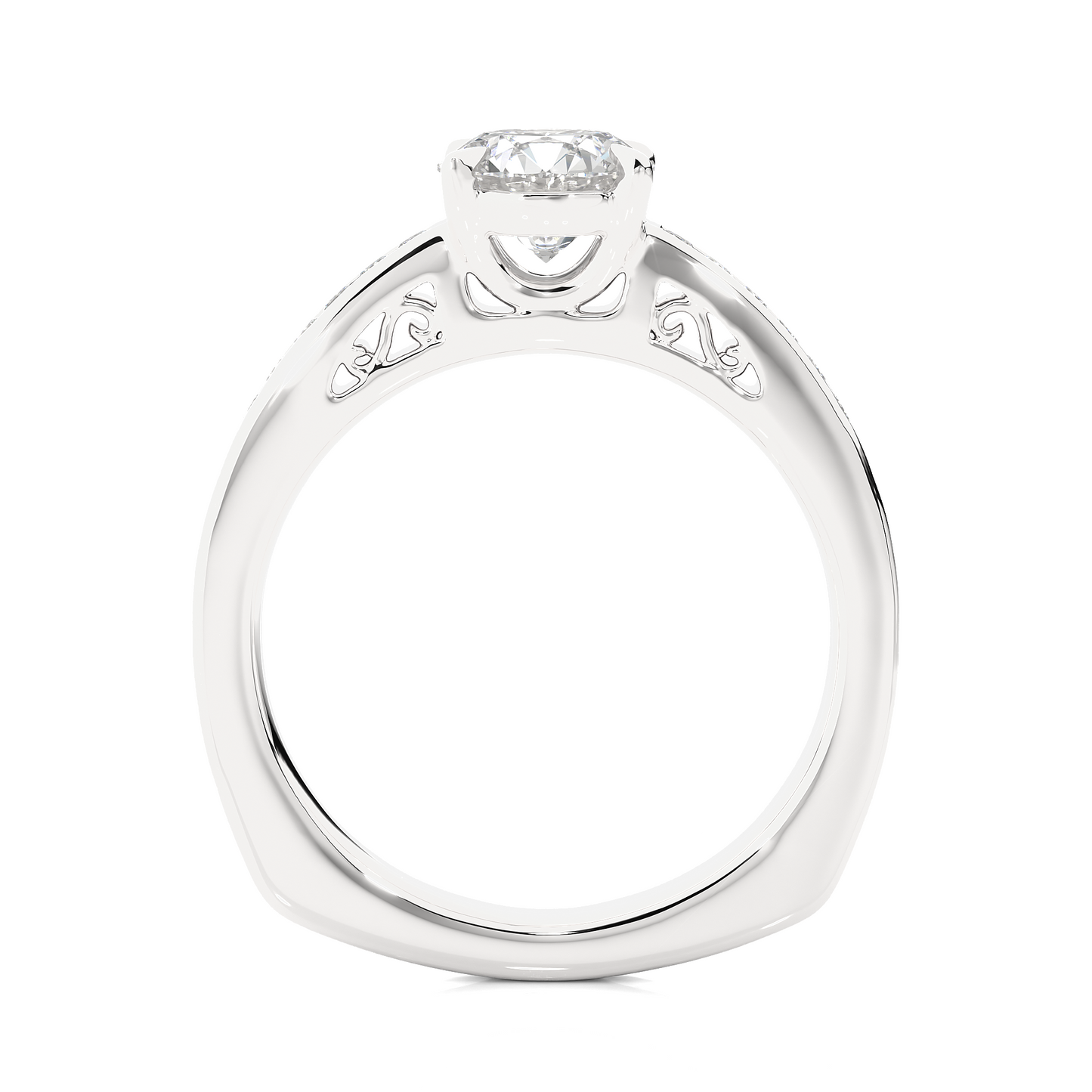 Elegant Diamond Solitaire Ring