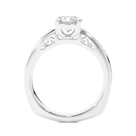 Elegant Diamond Solitaire Ring