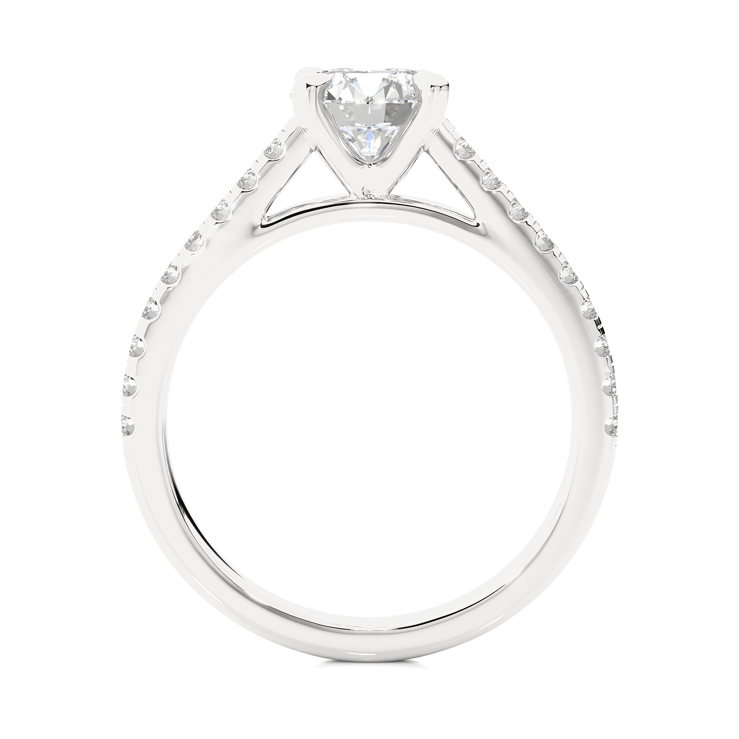 Elegant Diamond Solitaire Ring