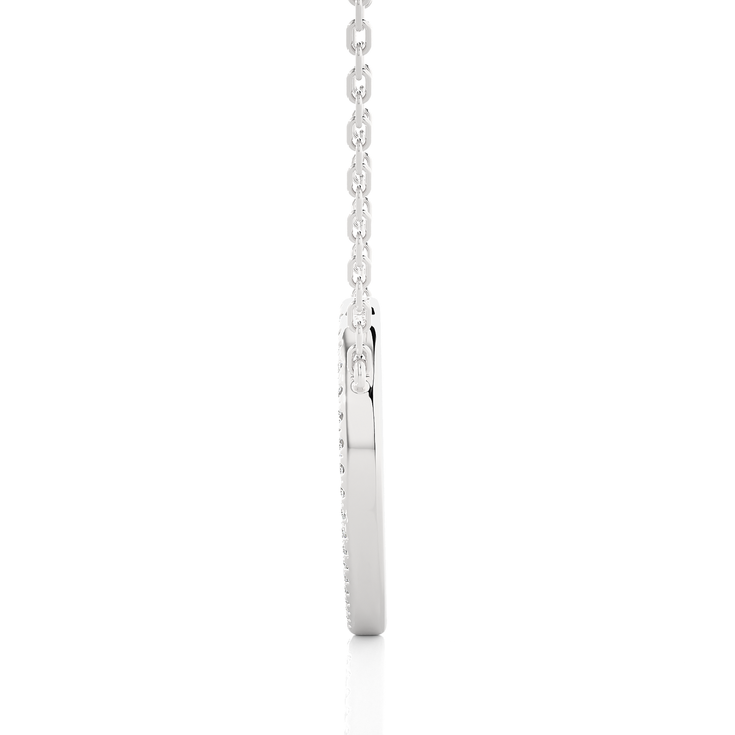 Opulent Heart Diamond Necklace