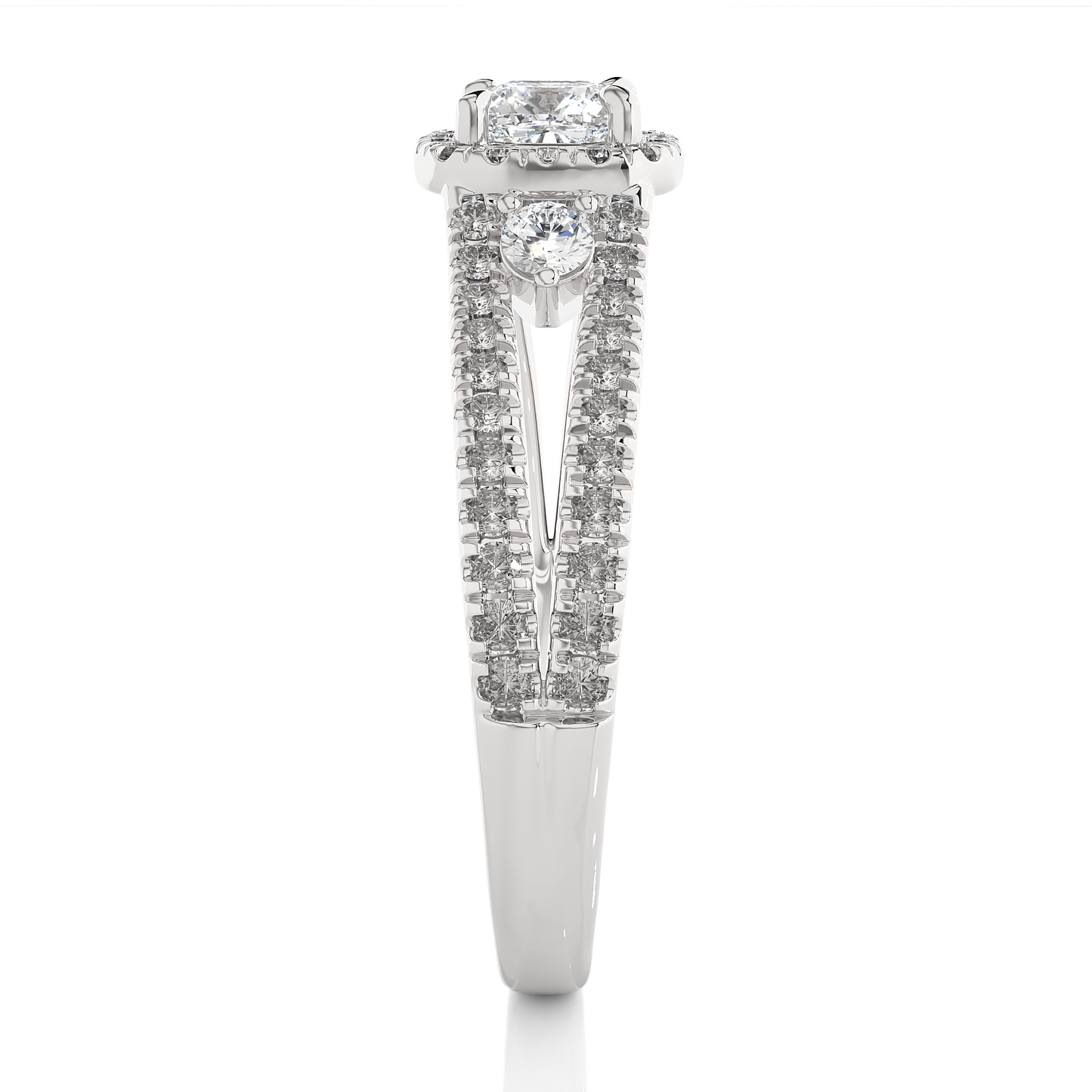 Trilogy Halo Splendor Ring