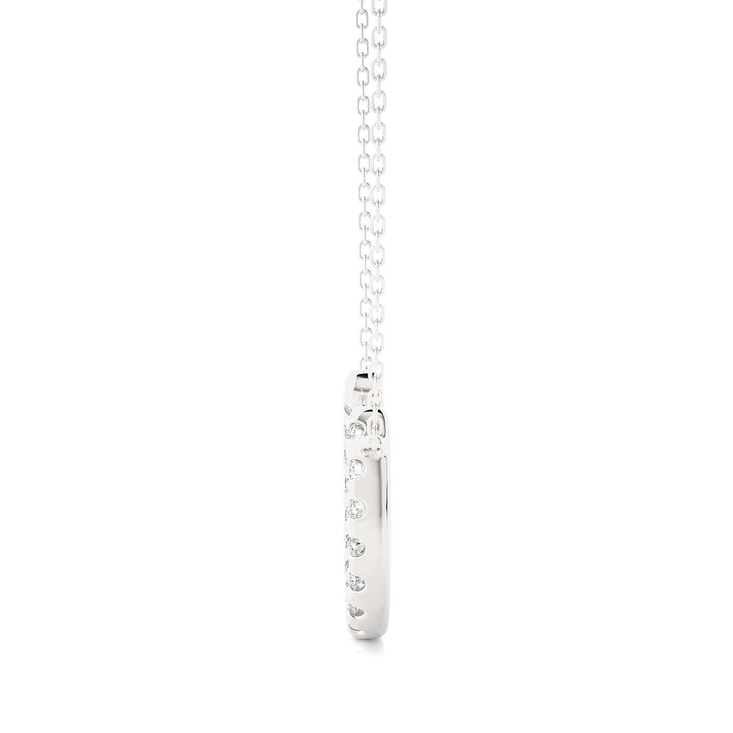 Lucky Horseshoe Diamond Necklace