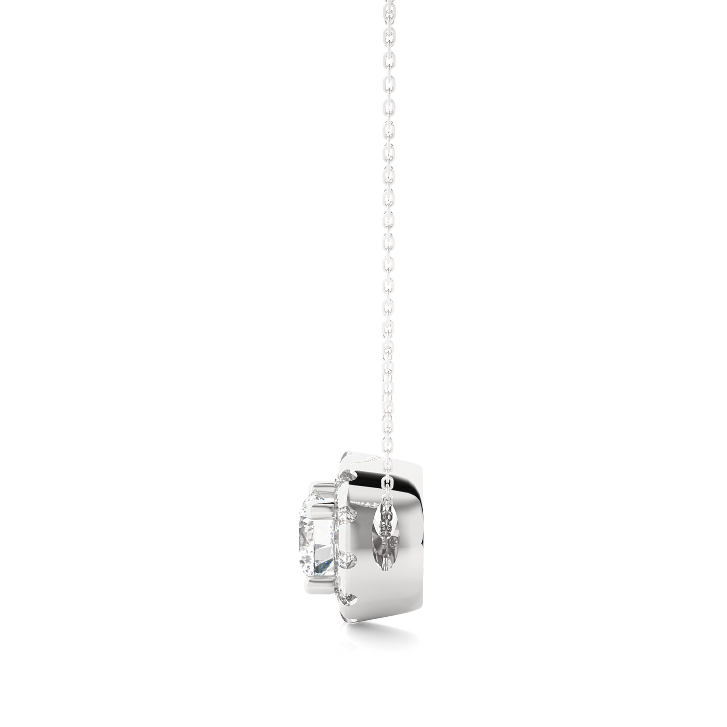 Timeless Round Diamond Necklace