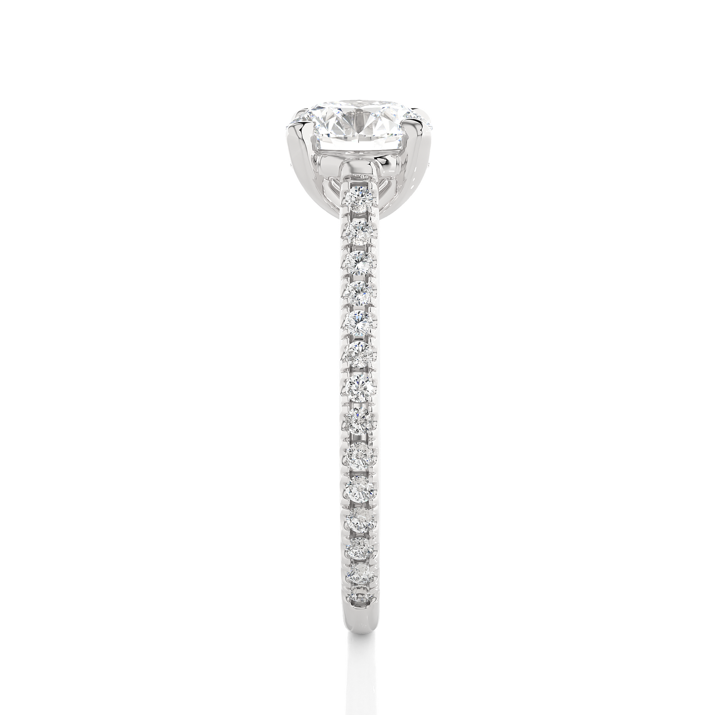 Elegant Diamond Solitaire Ring