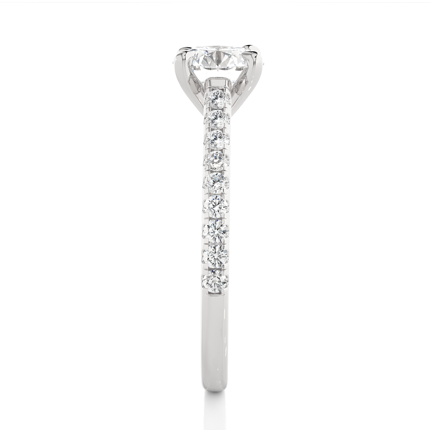 Elegant Diamond Solitaire Ring