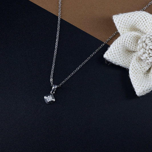 Modern Square Cluster Necklace