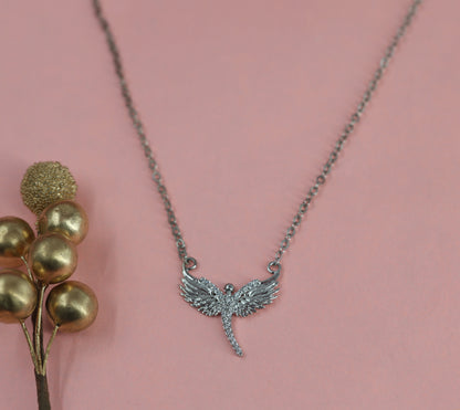 Dragonfly Delight Diamond Necklace