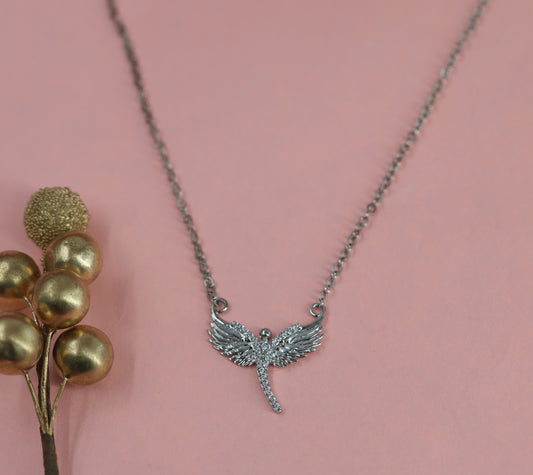 Dragonfly Delight Diamond Necklace