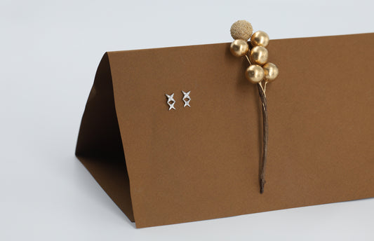 Trendy Cross Stud Earrings