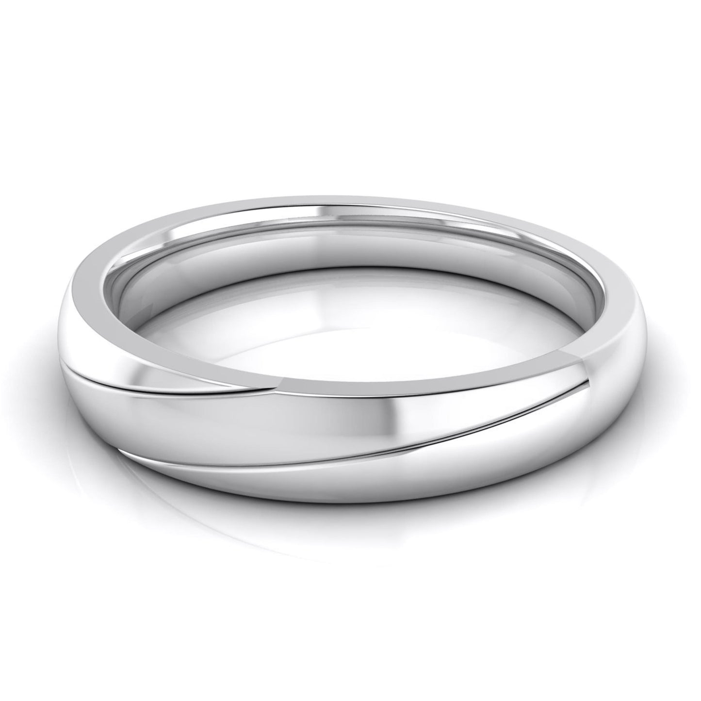 Sleek Contour Ring