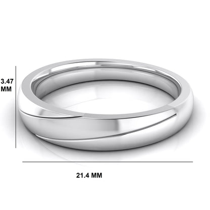 Sleek Contour Ring