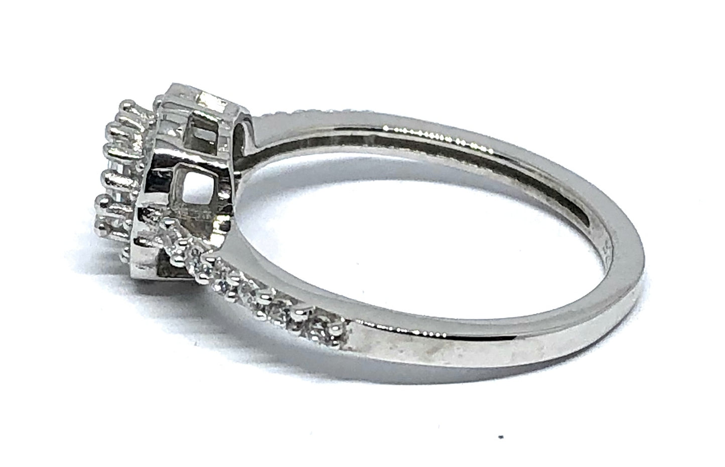Radiant Princess-Cut Halo Ring