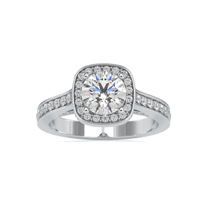 Radiant Halo Grace Ring