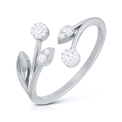 Blossoming Vine Ring