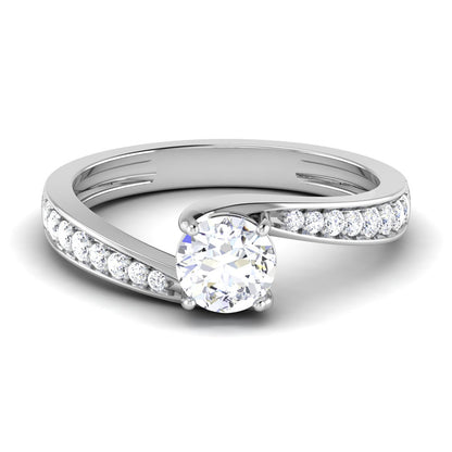 Twist of Brilliance Ring