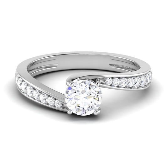 Twist of Brilliance Ring