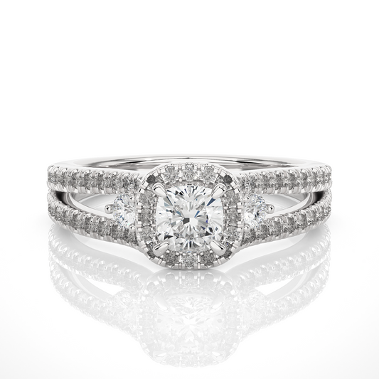 Trilogy Halo Splendor Ring