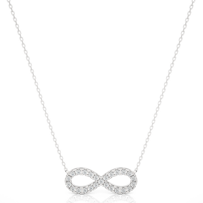 Eternal Infinity Diamond Necklace