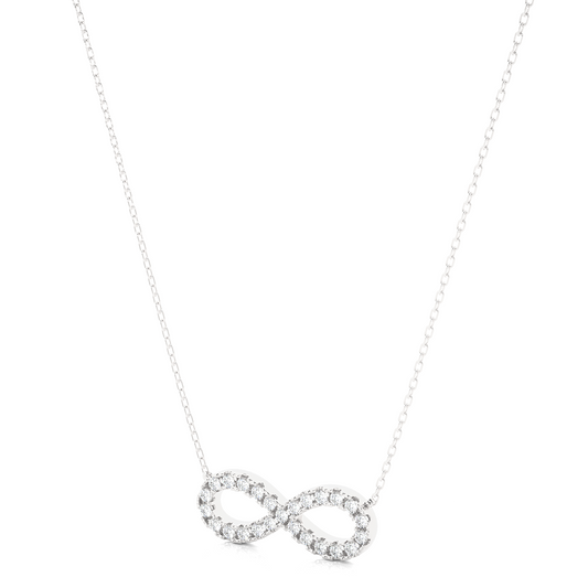 Eternal Infinity Diamond Necklace