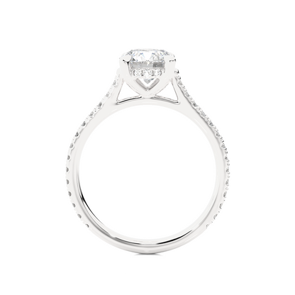 Elegant Diamond Solitaire Ring