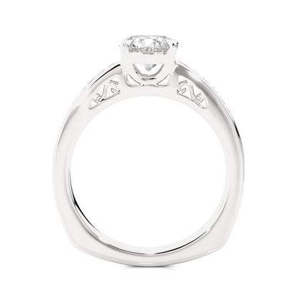 Elegant Diamond Solitaire Ring