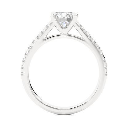 Elegant Diamond Solitaire Ring