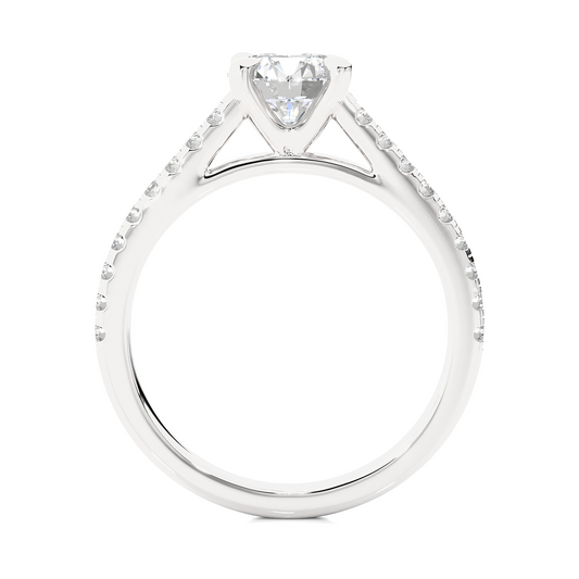 Elegant Diamond Solitaire Ring