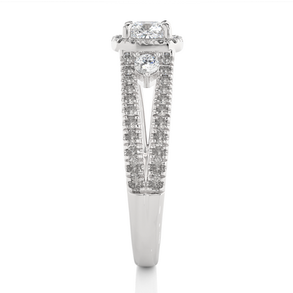Trilogy Halo Splendor Ring
