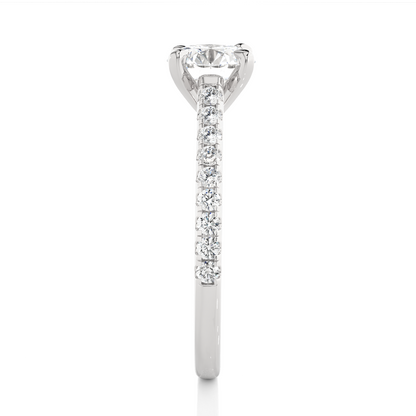 Elegant Diamond Solitaire Ring
