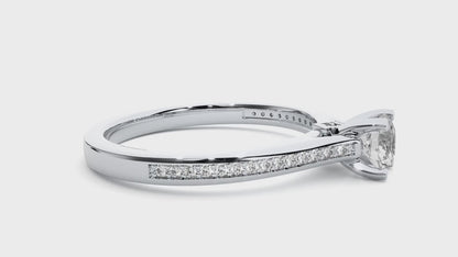 Classic Solitaire Band Ring