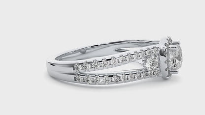 Trilogy Halo Splendor Ring
